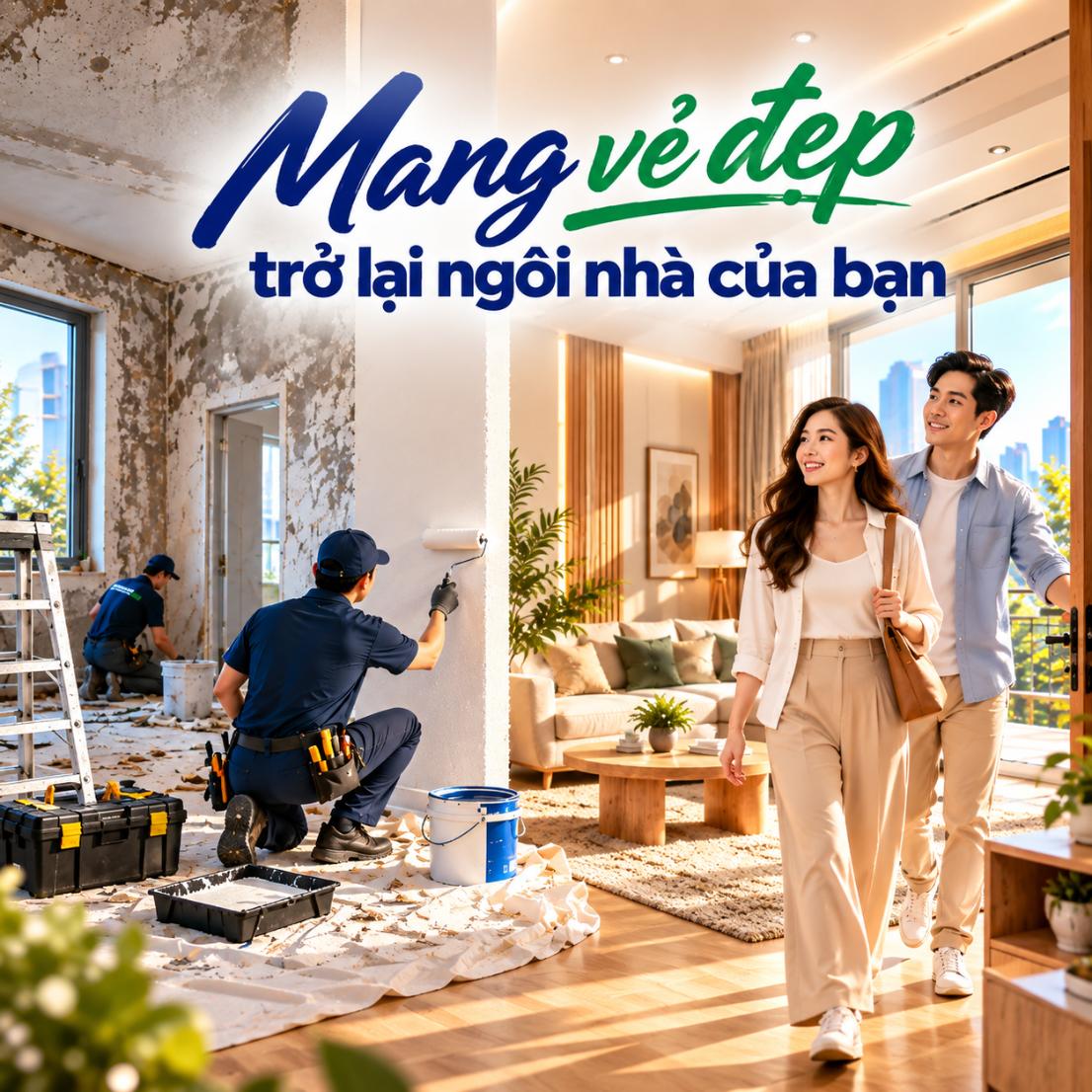 Mang vẻ đẹp trở lại ngôi nhà của bạn